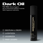 200 ML Sebastian DARK OIL Hairmist Siero per Capelli Luminosi 2 di 8 Hairmist Siero per Capelli Luminosi