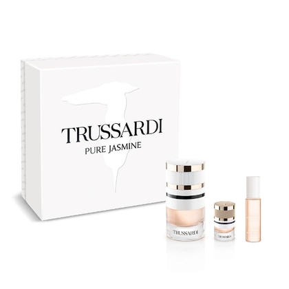 60ml+7ml+10ml Trussardi PURE JASMINE LIFE STYLE MINI SET Cofanetto Regalo  1 di 1 Cofanetto Regalo