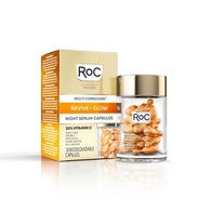 30 CAPS ROC MULTI CORREXION® REVIVE + GLOW Siero Viso Notte in Capsule  1 di 2 