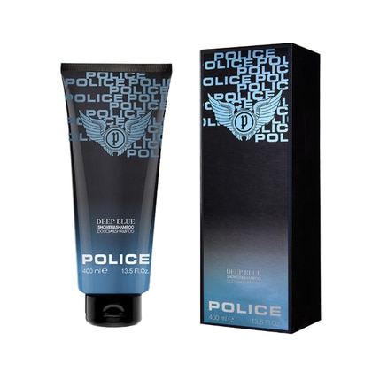 400 ML Police DEEP BLUE Doccia & Shampoo  1 di 2 