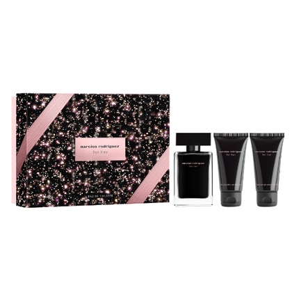 50ml+50ml+50ml Narciso Rodriguez FOR HER EAU DE TOILETTE Cofanetto Regalo  1 di 3 