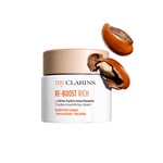 50 ML Clarins RE-BOOST Crema Idratante Nutriente - Pelle giovane - Nutrimento intenso  3 di 7 Crema Idratante Nutriente - Pelle giovane - Nutrimento intenso