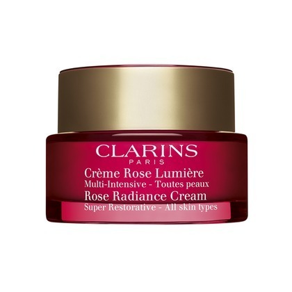 50ML Clarins CREMA ROSE LUMIÈRE Multi-Intensive - Tutti i tipi di pelle  1 di 2 