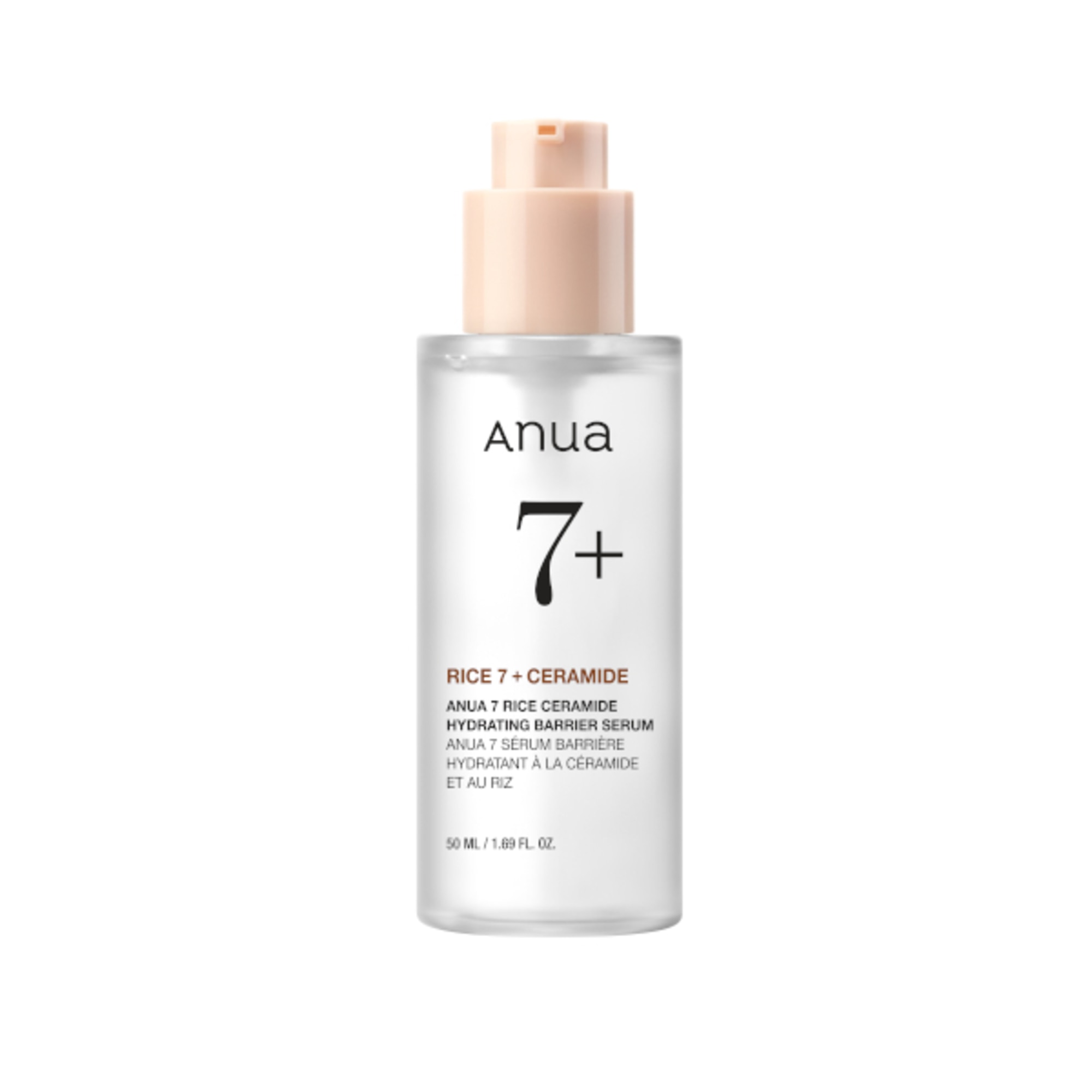 50 ML Anua RICE 7 + CERAMIDE Hydrating Barrier Serum 1 di 1