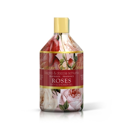 500 ML Rudy NATURE&AROME - ROSA Bagno Docciaschiuma  1 di 1 