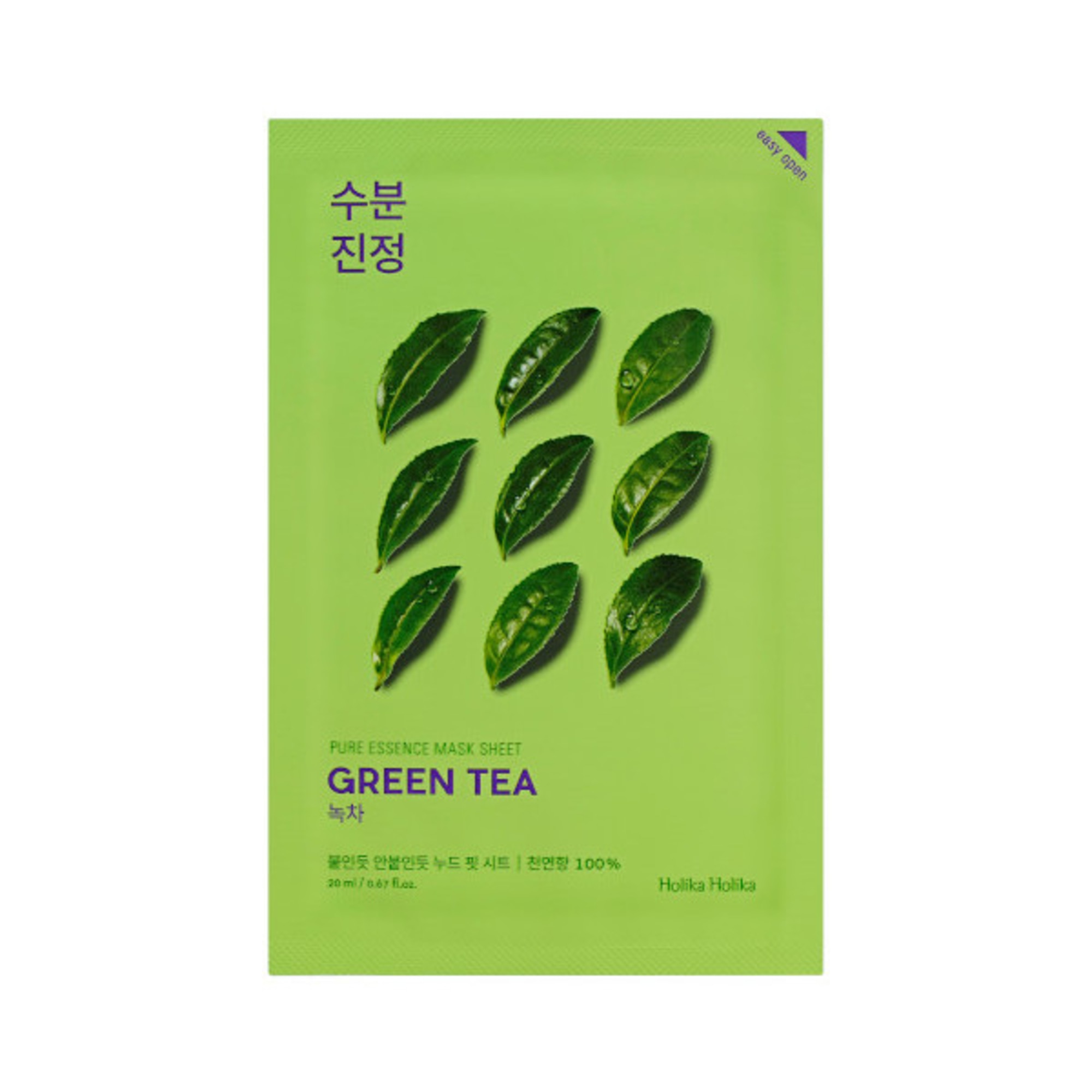 20 ML HOLIKA HOLIKA MASK SHEET - GREEN TEA Maschera Viso in Tessuto 1 di 1