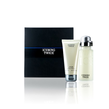 125ml+100ml Iceberg TWICE FOR MEN Cofanetto Regalo  1 di 1 Cofanetto Regalo