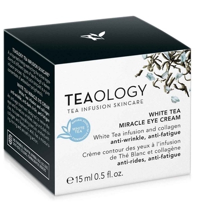  Teaology WHITE TEA MIRACLE EYE CREAM Crema contorno occhi con infuso di Té Bianco Bio  1 di 2 