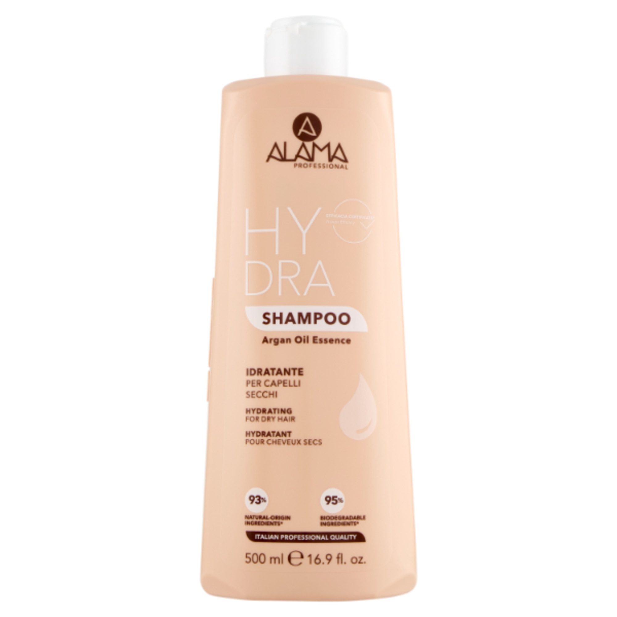 500 ML ALAMA PROFESSIONAL HYDRA Shampoo Idratante Capelli Secchi 1 di 1
