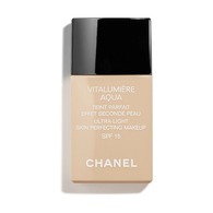  CHANEL VITALUMIÈRE AQUA Fondotinta Effetto Seconda Pelle SPF 15  1 di 2 