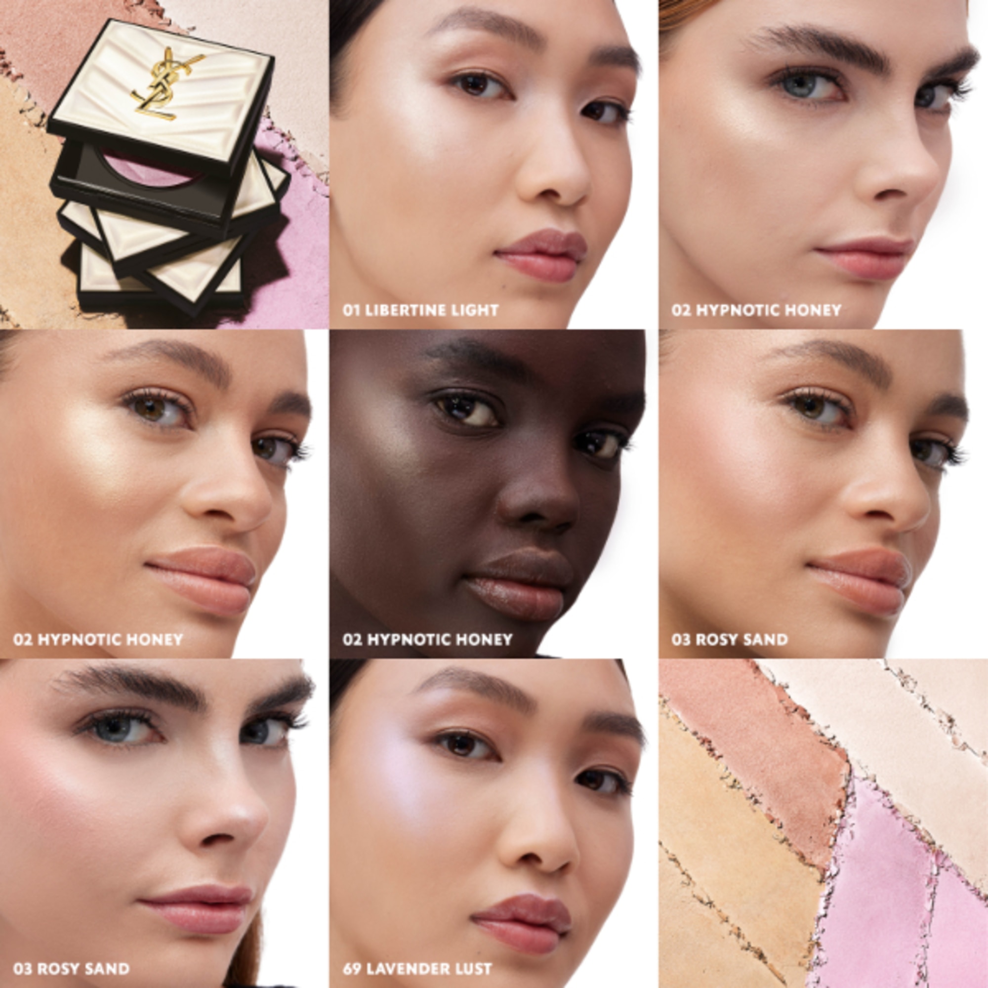 Yves Saint Laurent ALL HOURS HYPER LUMINIZE Illuminante in Polvere 1 di 7