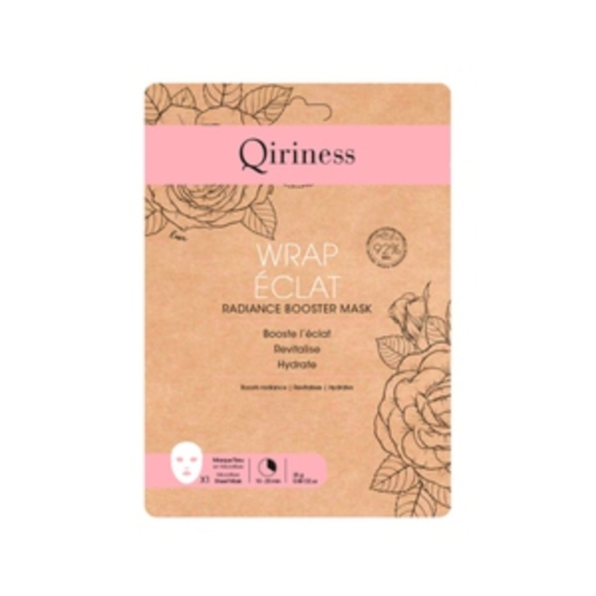Qiriness WRAP ÉCLAT Maschera Illuminante 1 di 1