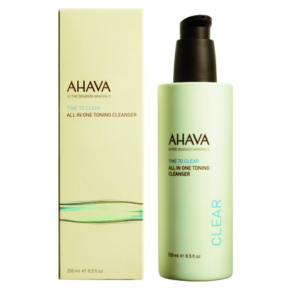 250 ML Ahava TIME TO CLEAR ALL IN 1 TONING CLEANSER 250 ML  1 di 1 