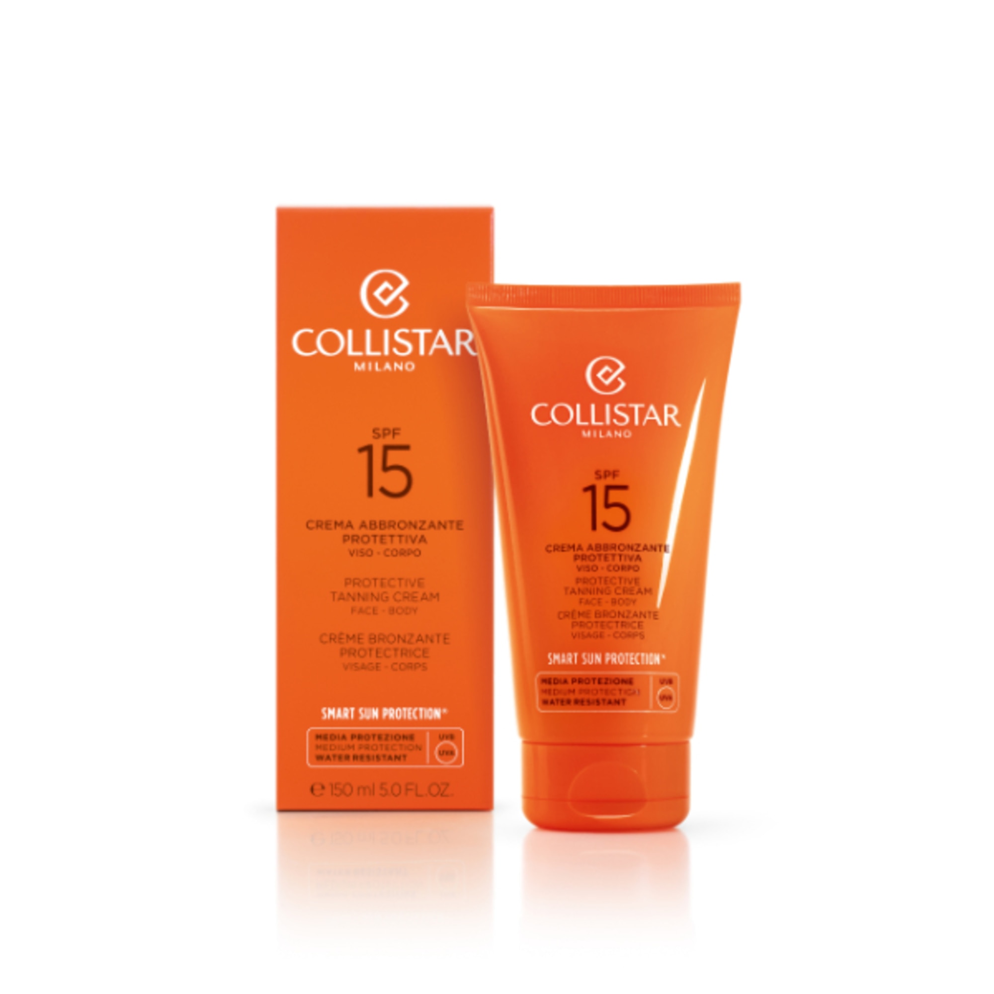 Crema Abbronzante Protettiva SPF15