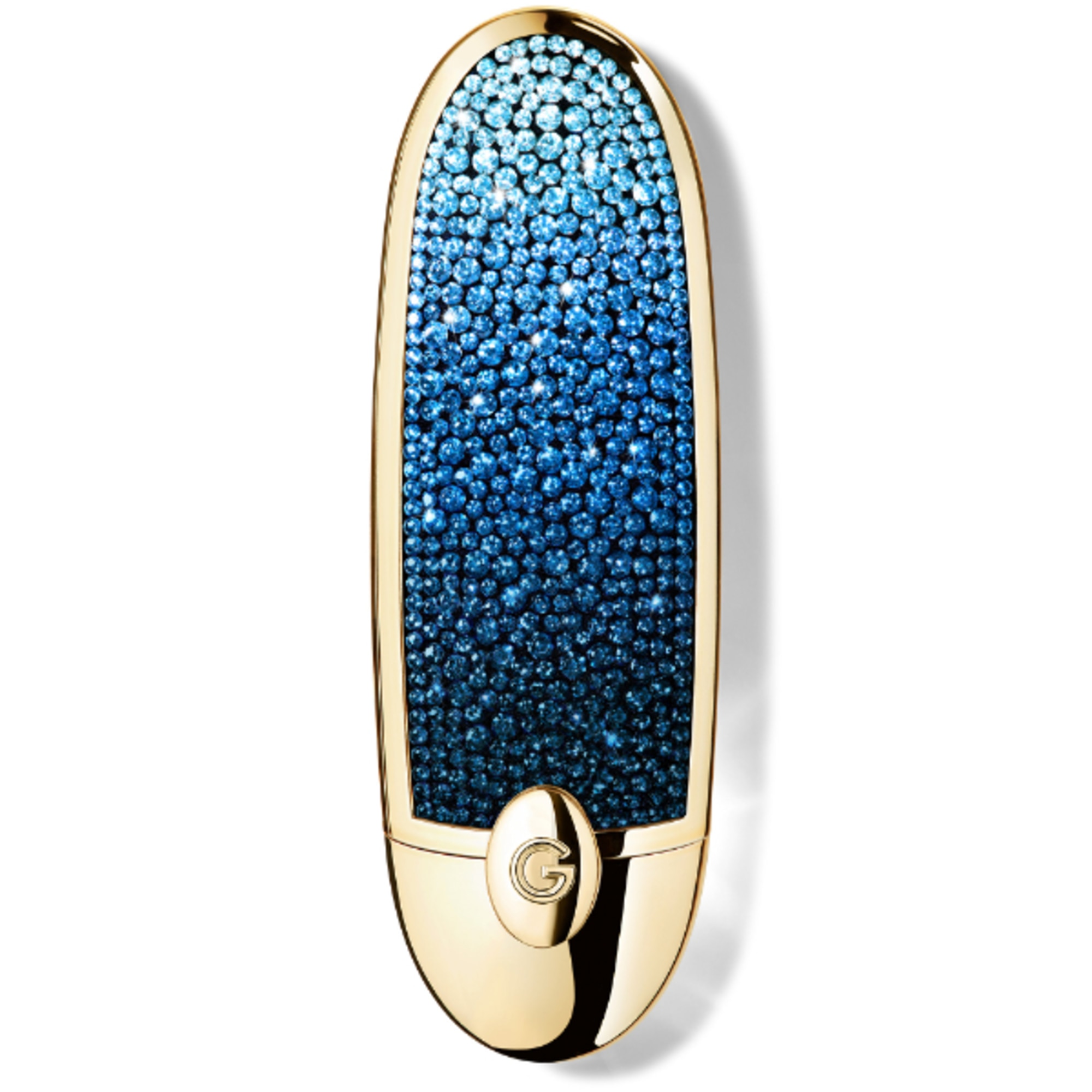 Guerlain ROUGE G L’HEURE BLEUE La Cover Gioiello con Doppio Specchio - Edizione Limitata La Cover Gioiello con Doppio Specchio - Edizione Limitata