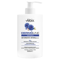 500 ML Vebix DERMOLINE IDRATANTE Detergente Intimo PH 4.5  