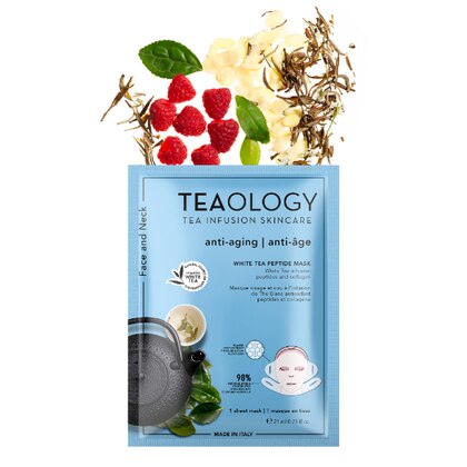 21 ML Teaology WHITE TEA MASCHERA ANTIETÀ Maschera Viso  1 di 2 