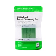  Carbon Theory SUPERFOOD FACIAL CLEANSING BAR Detergente Solido Viso con Estratto di Cetriolo, Cavolo Nero e Spinaci  1 di 2 