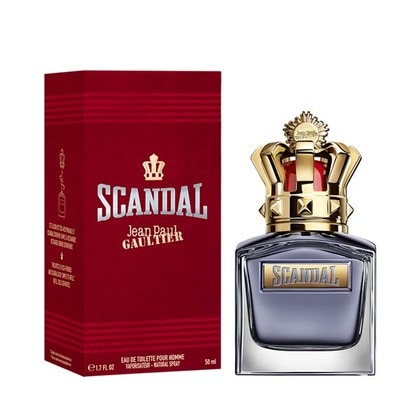 50 ML Jean Paul Gaultier SCANDAL POUR HOMME Eau De Toilette  1 di 6 