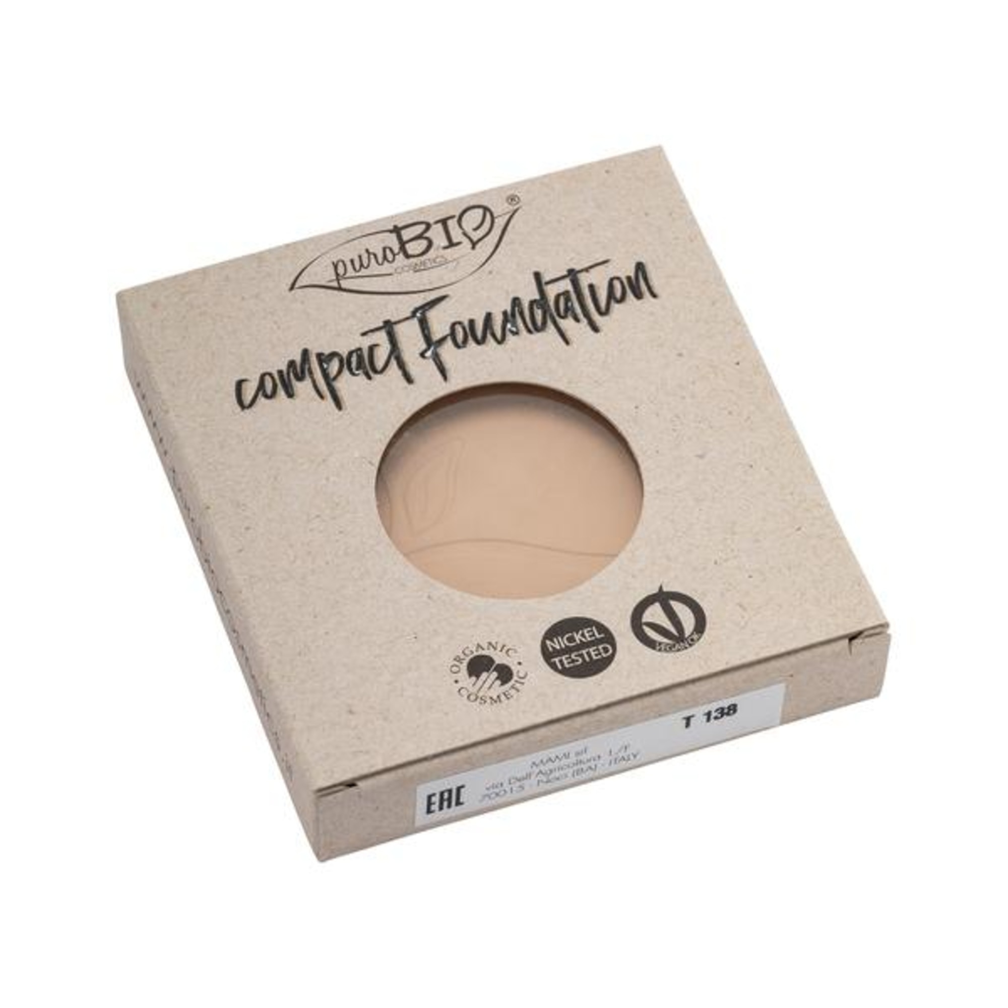 PuroBio COMPACT FOUNDATION Fondotinta in Polvere Refill 1 di 2