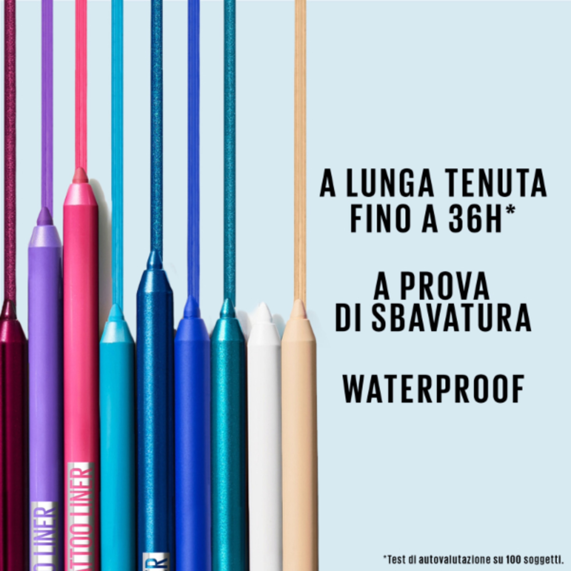  MAYBELLINE TATTOO LINER Gel Pencil  3 di 8 Gel Pencil