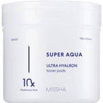MISSHA SUPER AQUA Ultra Hyalron Toner Pads 1 di 1 Ultra Hyalron Toner Pads