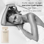 100 ML Narciso Rodriguez FOR HER PURE MUSC BLANC Eau De Parfum Intense 2 di 6 Eau De Parfum Intense