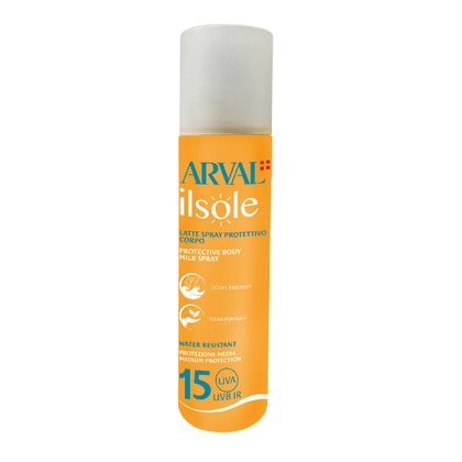 200 ML Arval ILSOLE Latte Spray Protettivo Corpo SPF15  1 di 1 