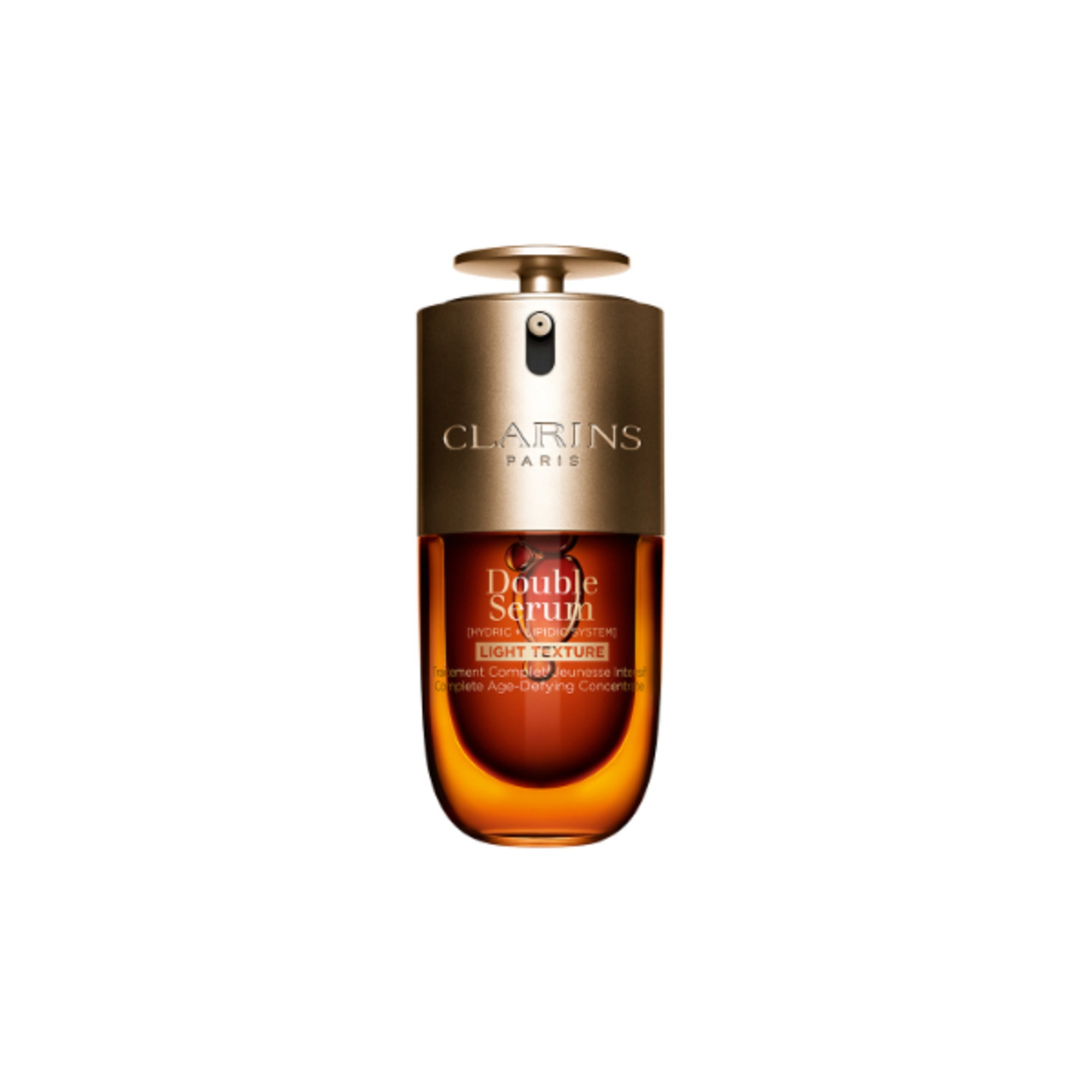 30 ML Clarins DOUBLE SERUM LIGHT TEXTURE Trattamento Anti-Età 1 di 5