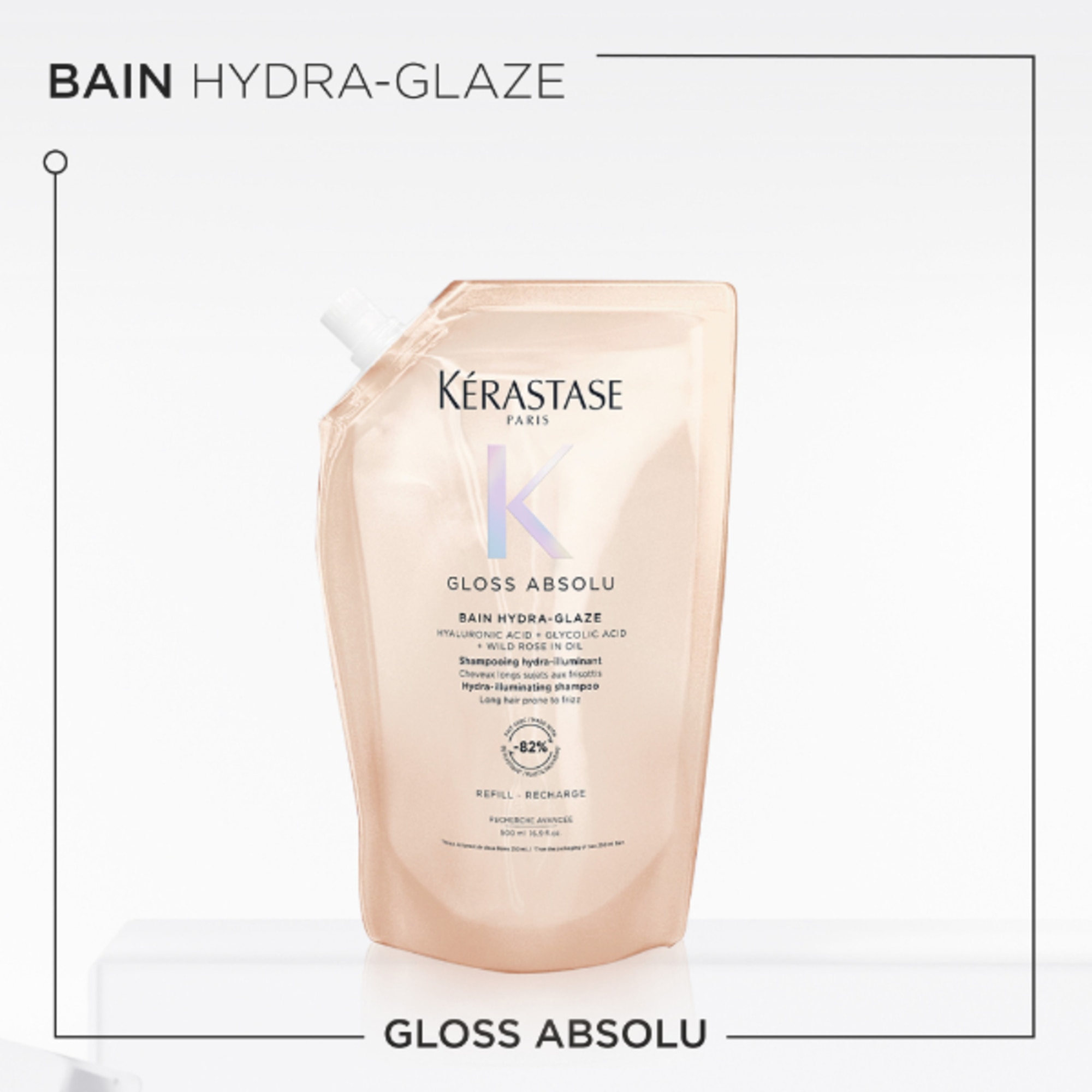 500ml ric Kerastase GLOSS ABSOLU Bain Hydra-glaze  4 di 8 Bain Hydra-glaze