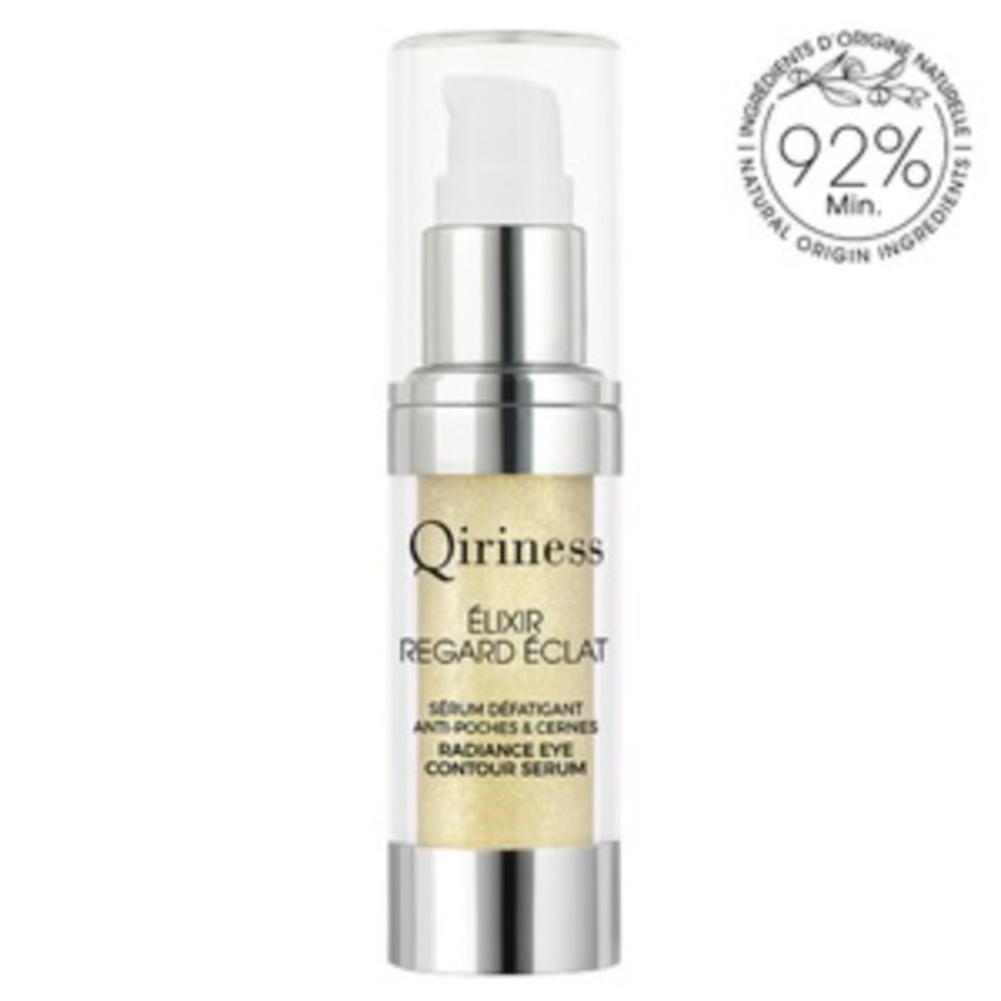 15 ML Qiriness ÉLIXIR REGARD ÉCLAT Siero Contorno Occhi 1 di 2