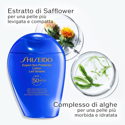 150 ML Shiseido EXPERT SUN PROTECTOR Lozione Viso e Corpo SPF30  1 di 3 