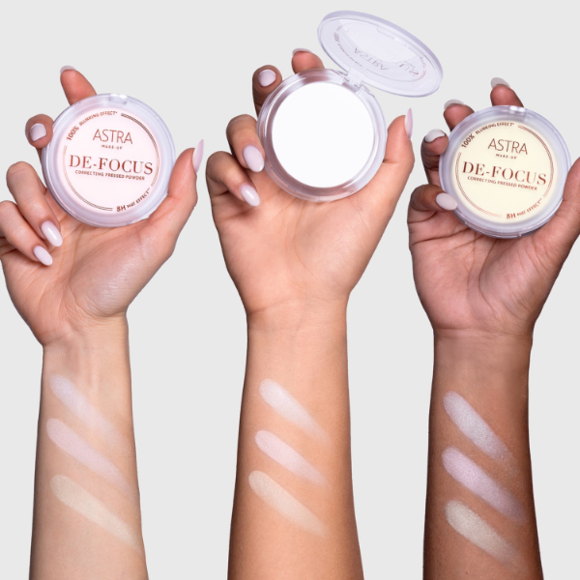 ASTRA MAKE-UP DE-FOCUS Pressed Powder 1 di 5