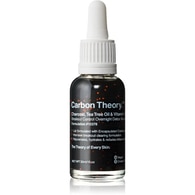  Carbon Theory CHARCOAL, TEAT TREE & VITAMIN E OVERNIGHT DETOX SERUM Siero Detox Notte con Carbone, Olio di Tea Tree e Vitamina E  1 di 2 