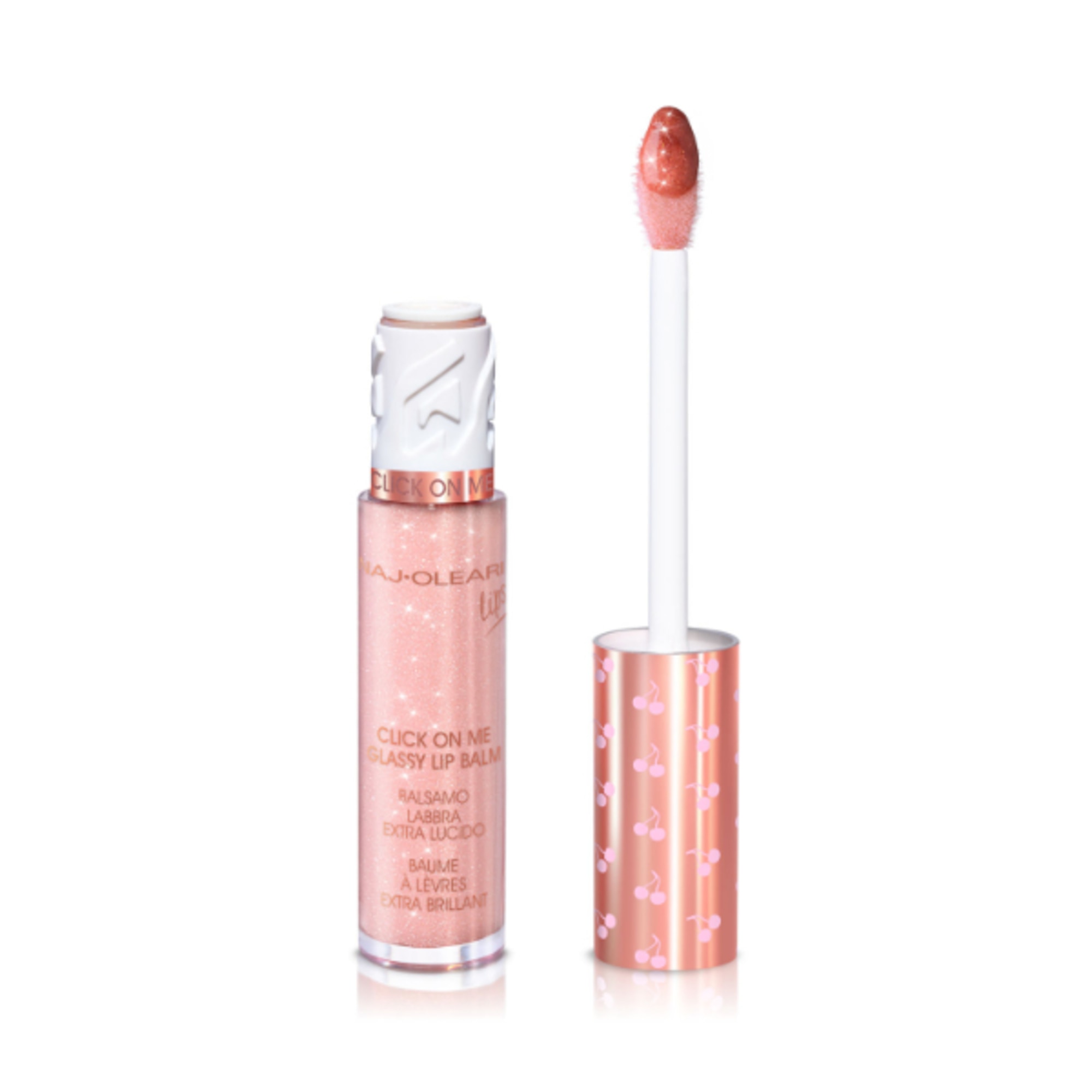 Naj Oleari CLICK ON ME GLASSY LIP BALM Balsamo Labbra Extra Lucido 1 di 3