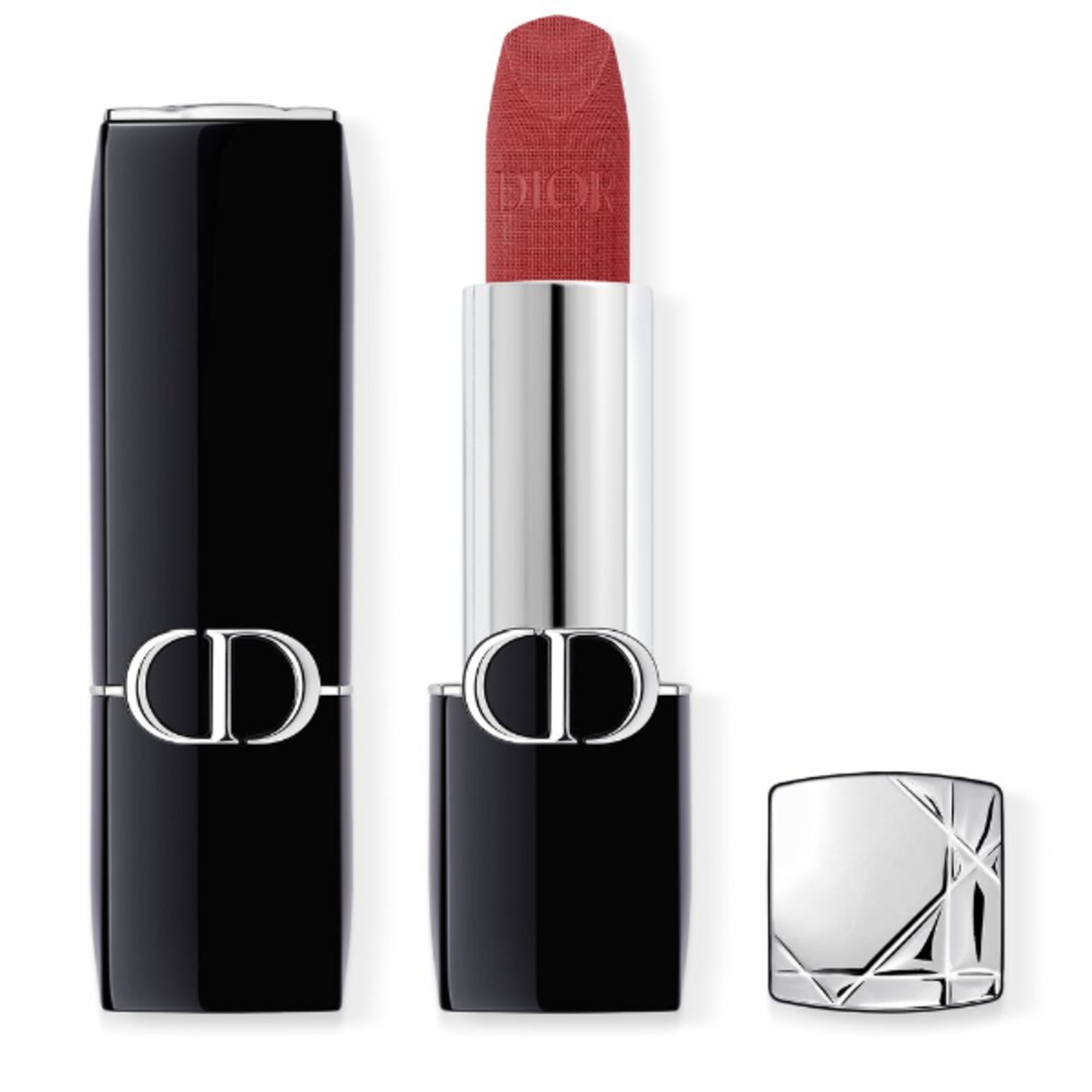 Dior ROUGE DIOR VELVET Rossetto - Comfort e Lunga Tenuta - Trattamento Floreale Idratante 1 di 3