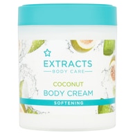  Superdrug Extracts COCONUT BODY CREAM Crema Corpo al Cocco  1 di 2 