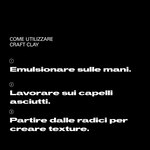 50 G Sebastian CRAFTY CLAY Pasta Rimodellante per Capelli 4 di 7 Pasta Rimodellante per Capelli