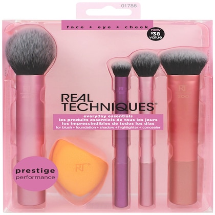  Real Techniques EVERYDAY ESSENTIALS Set Pennelli Viso  1 di 2 