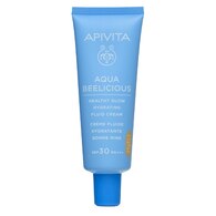  Apivita AQUA BEELICIOUS Crema Fluida Idratante Healthy Glow  1 di 2 