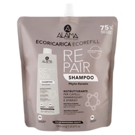 1000 ML ALAMA PROFESSIONAL REPAIR Ricarica Shampoo Ristrutturante Capelli Danneggiati e Sfibrati - Eco Refill 1 di 2