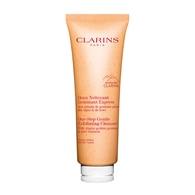 125 ML Clarins DOUX NETTOYANT GOMMANT EXPRESS Detergente Esfoliante Delicato  1 di 2 