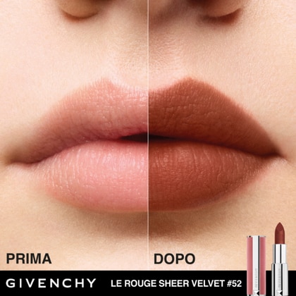  Givenchy LE ROUGE SHEER VELVET ROSSETTO MATT  1 di 3 