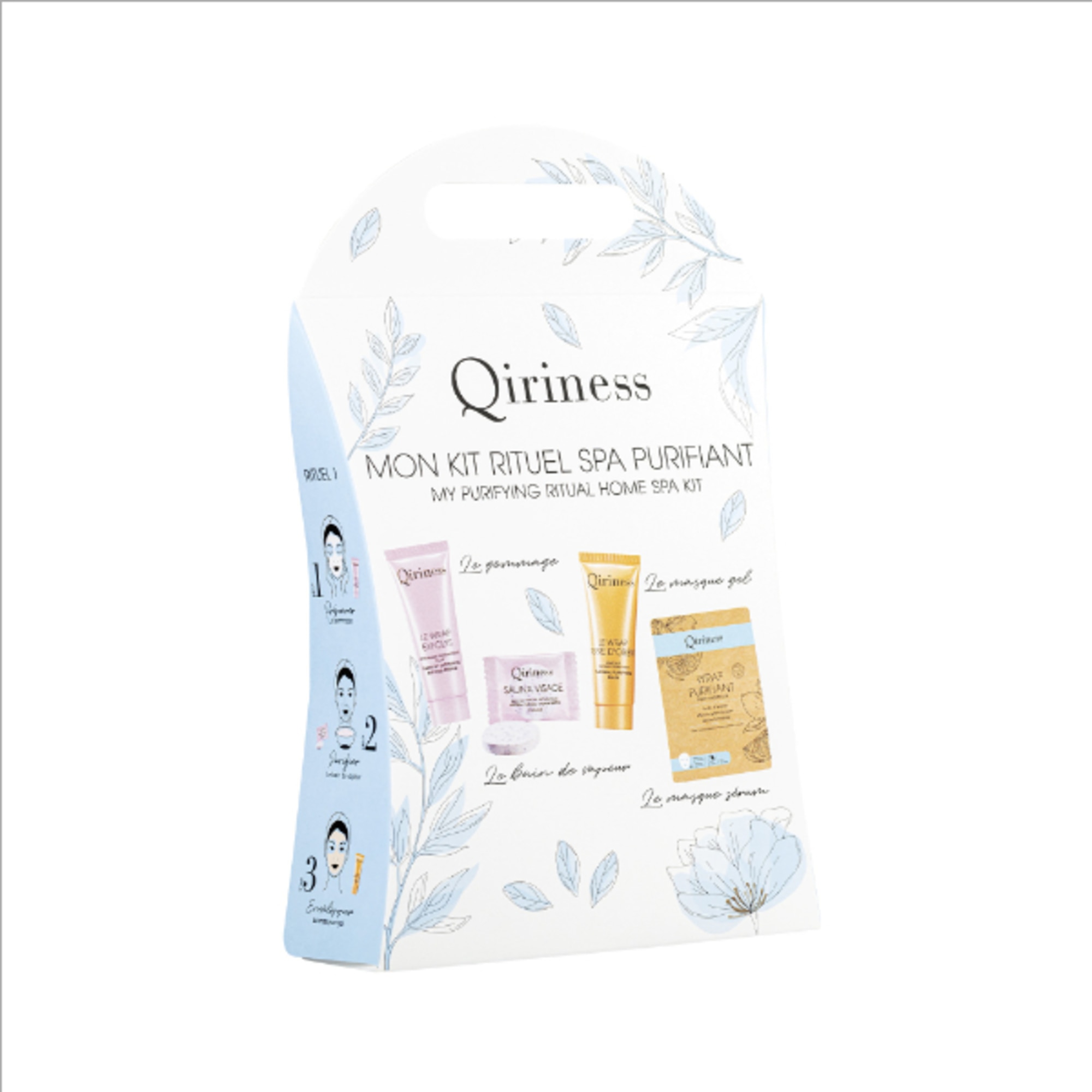 20ml+8g+20ml+25g Qiriness MON KIT RITUEL SPA PURIFIANT Cofanetto Regalo 1 di 1