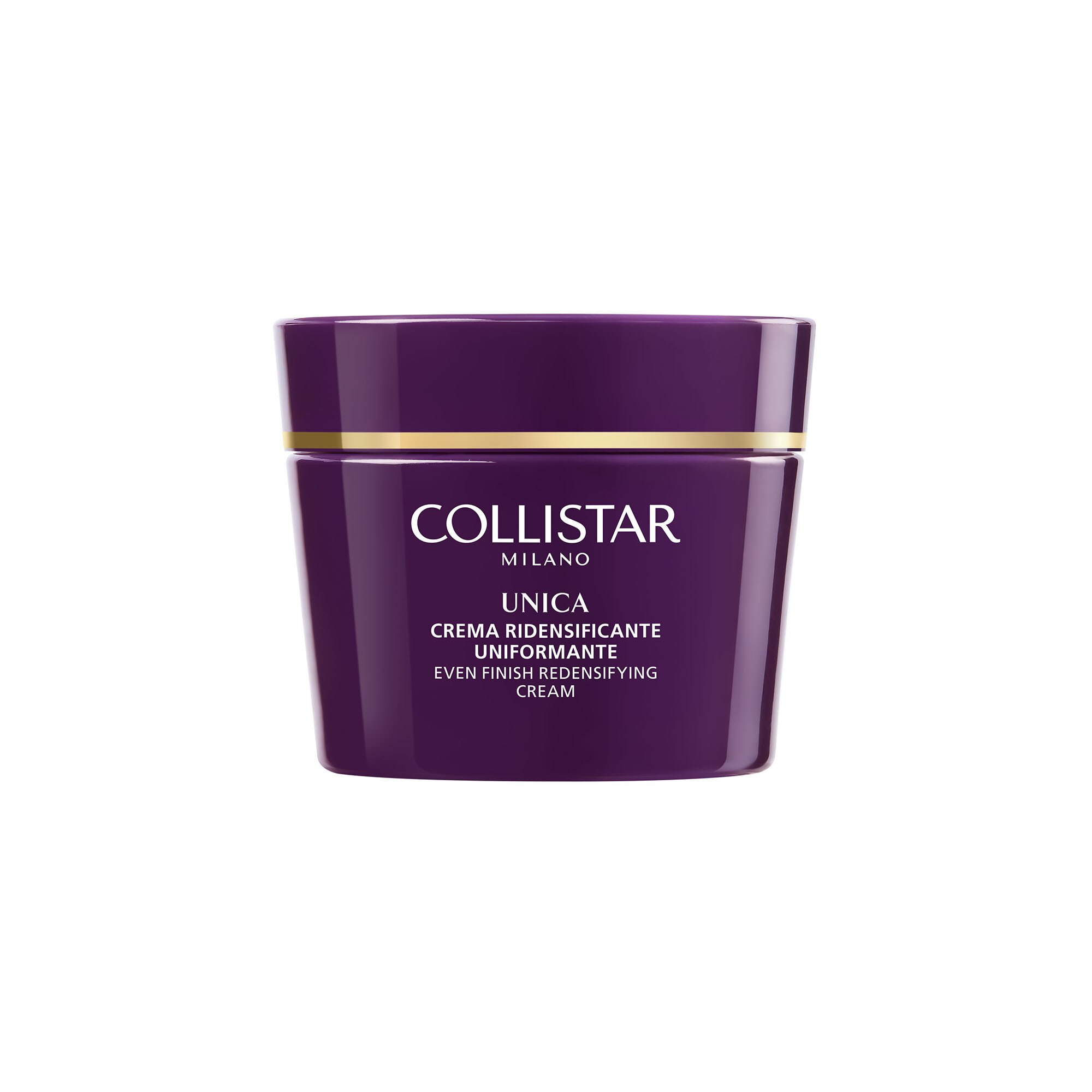 50 ML Collistar UNICA CREMA RIDENSIFICANTE UNIFORMANTE Crema pelle rimpolpata e tono uniforme 1 di 4