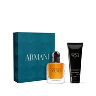 50ml+75ml Giorgio Armani STRONGER WITH YOU EAU DE TOILETTE Cofanetto Regalo  1 di 2 