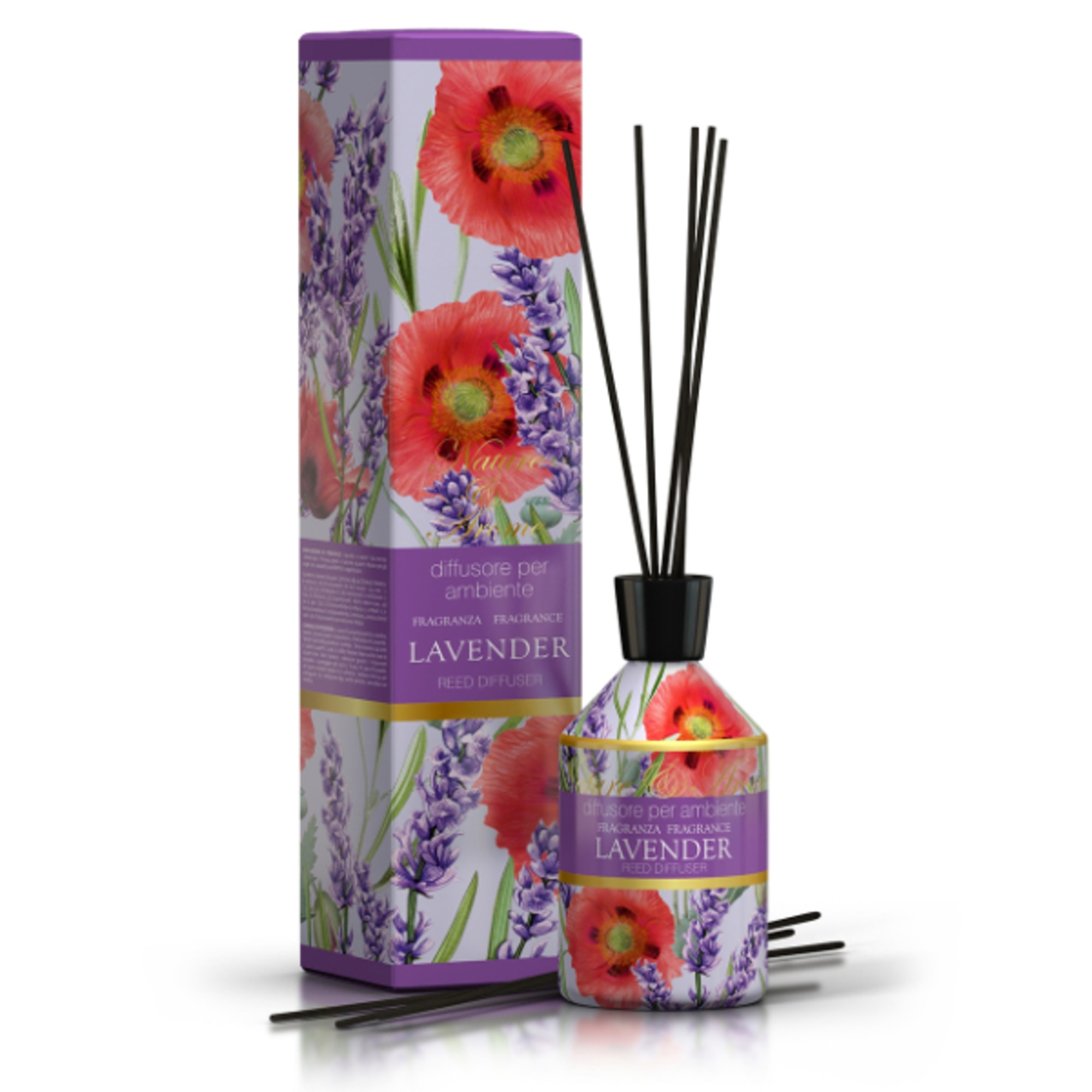 250 ML Rudy LAVENDER Diffusore Ambiente  Diffusore Ambiente