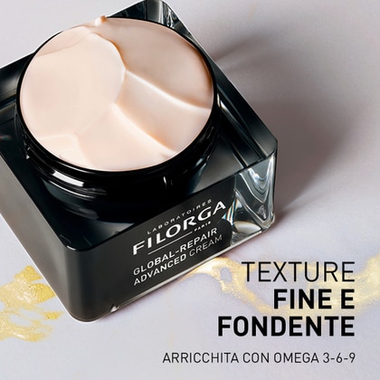 50 ML Filorga GLOBAL-REPAIR ADVANCED CREMA Crema Anti-Età - Trattamento Ultra Riparatore  1 di 3 