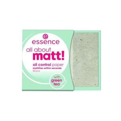 50 PCS Essence ALL ABOUT MATT! Cartine Opacizzanti  1 di 2 