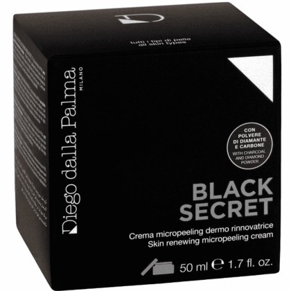 50 ML Diego dalla Palma BLACK SECRET Crema Micro Peeling Dermo Rinnovatrice  1 di 3 